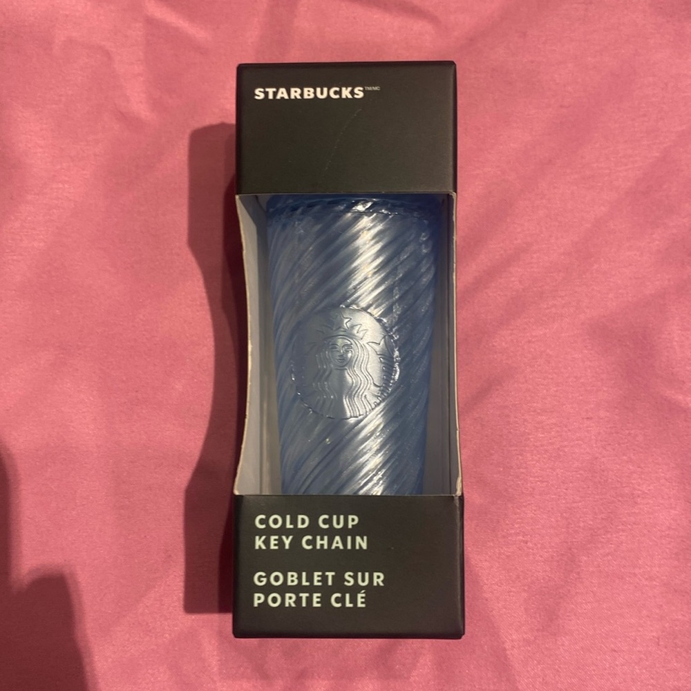 New with Tags Starbucks Cold Cup 2021 Ornament Keychain